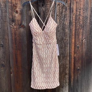 Simply Dresses Sequin Pink